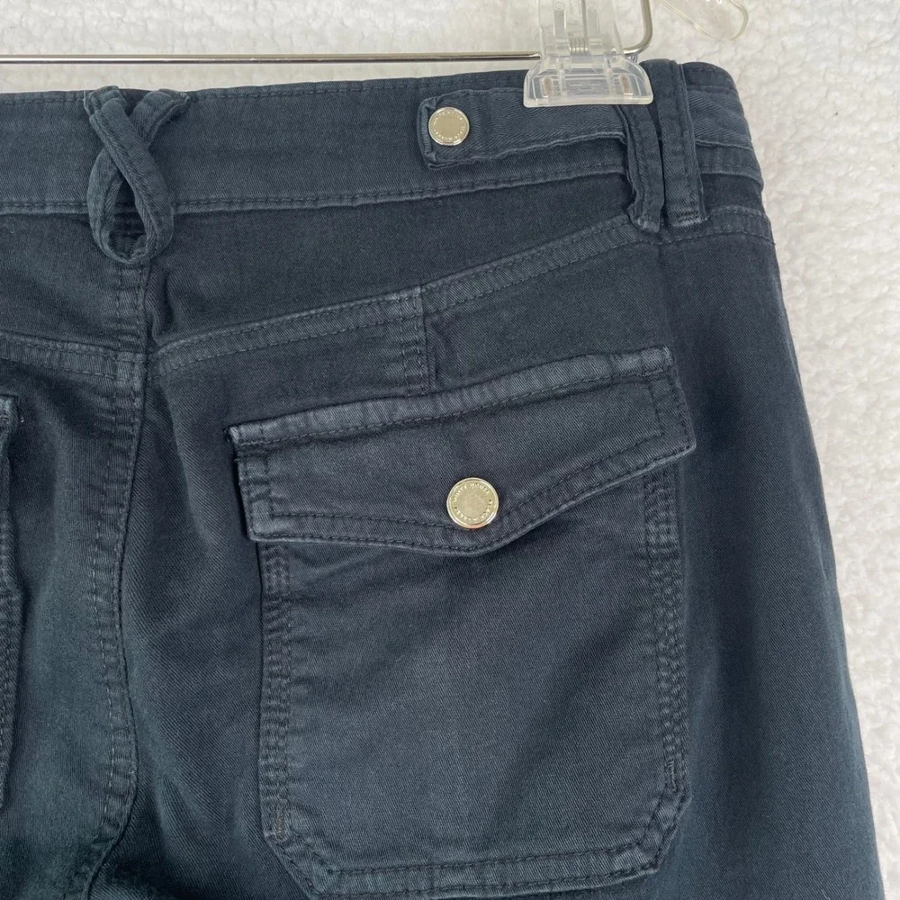 White House Black Market Pret-A-Pedi Slim Mid Rise Pants Navy  Size 6